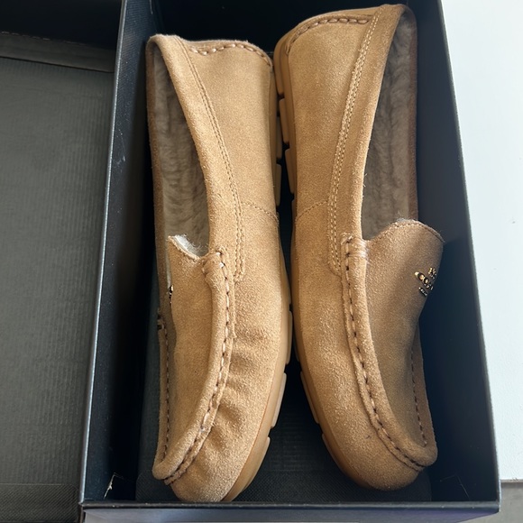 Coach Marley Suede Loafers Size 7 W Original Box - Picture 7 of 7